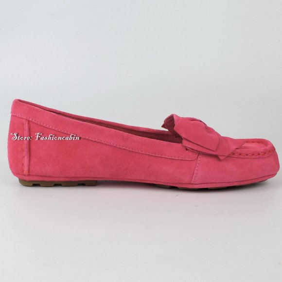 NEW UGG Suede Bow Loafers | Slip-on Flats for Daily Comfort & Chic Style | US 7 - Picture 5 of 8